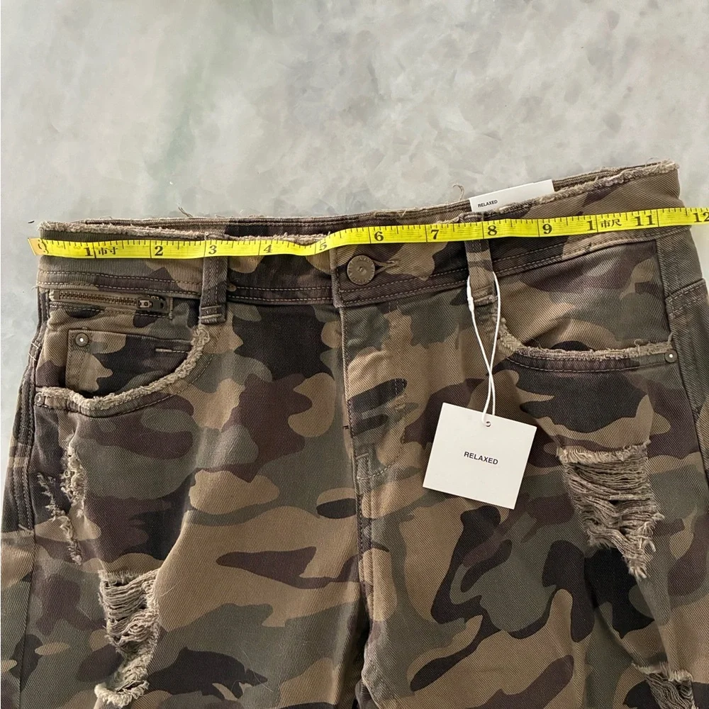 Zara camo distressed pant - Picture 4 of 5